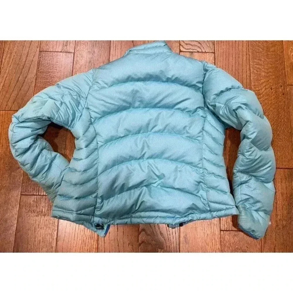 Patagonia Goose Down Puffer Jacket Coat Full Zip Fitted Y2K Small Women’s - Picture 13 of 13